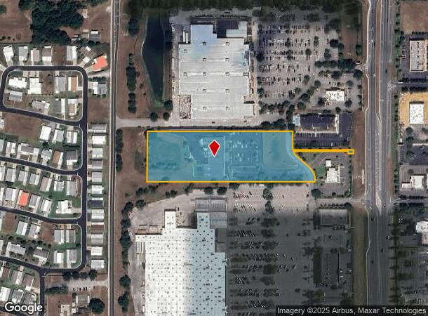  7813 Gall Blvd, Zephyrhills, FL Parcel Map