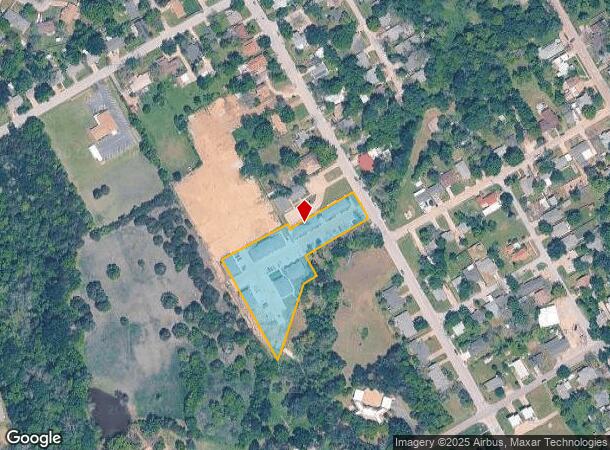 1203 S Clay St, Ennis, TX Parcel Map
