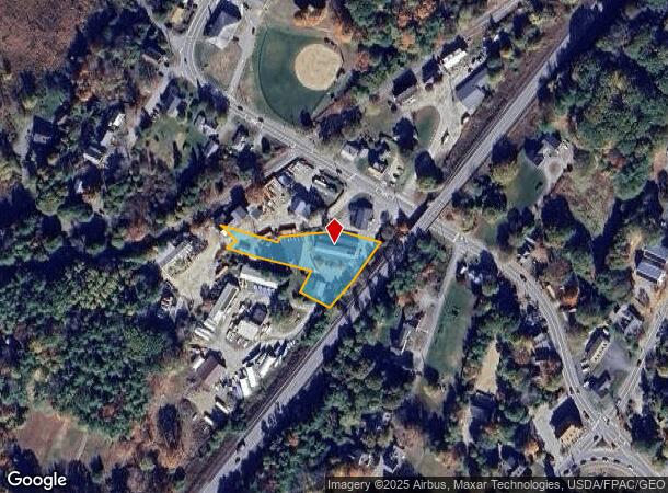 7 Hall St, Newcastle, ME Parcel Map