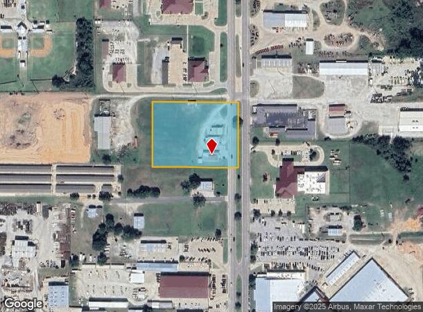  1809 N Broadway Ave, Ada, OK Parcel Map