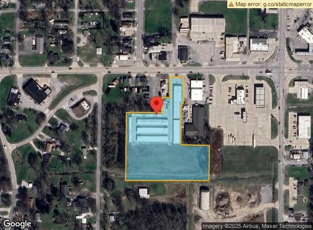  1111 Veterans Memorial Dr, Mount Vernon, IL Parcel Map