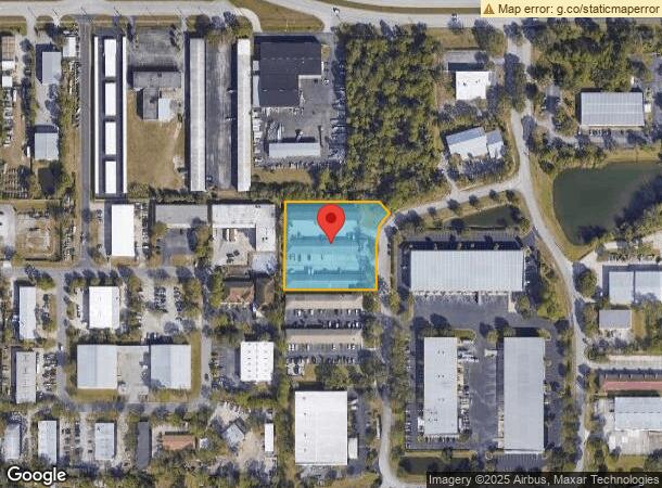  700 Atlantis Rd, Melbourne, FL Parcel Map