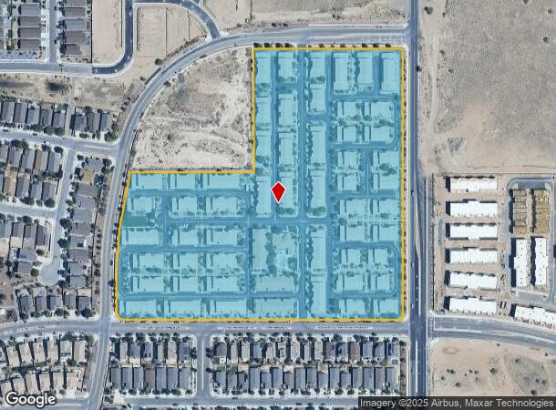  6700 Cantata St Nw, Albuquerque, NM Parcel Map