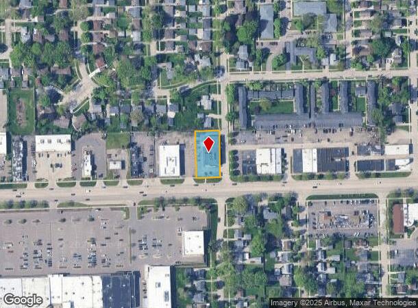 1060 W 14 Mile Rd, Clawson, MI Parcel Map