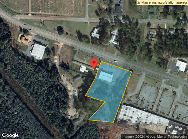  649 Forrester Dr Se, Dawson, GA Parcel Map