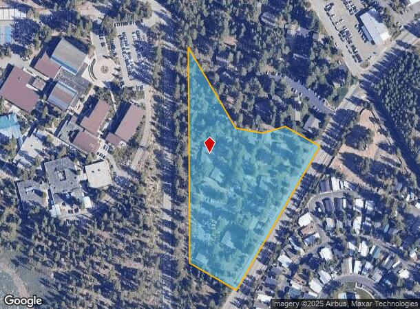  1801 Lake Tahoe Blvd, South Lake Tahoe, CA Parcel Map