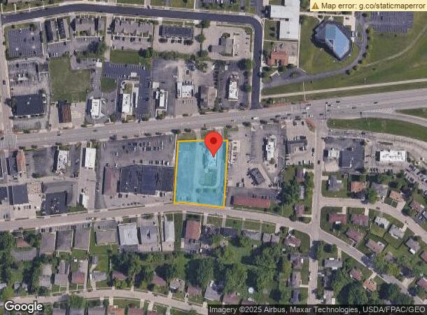  352 E National Rd, Vandalia, OH Parcel Map