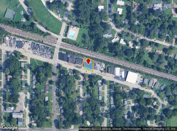 8443 Wabash Ave, Saint Louis, MO Parcel Map