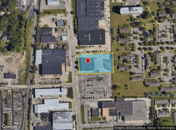 24650 Sherwood, Center Line, MI Parcel Map