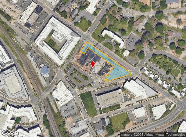  500 E Main St, Durham, NC Parcel Map