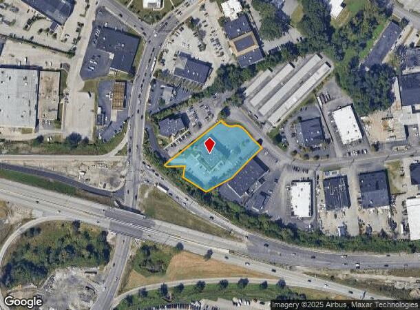 1210 Pontiac Ave, Cranston, RI Parcel Map