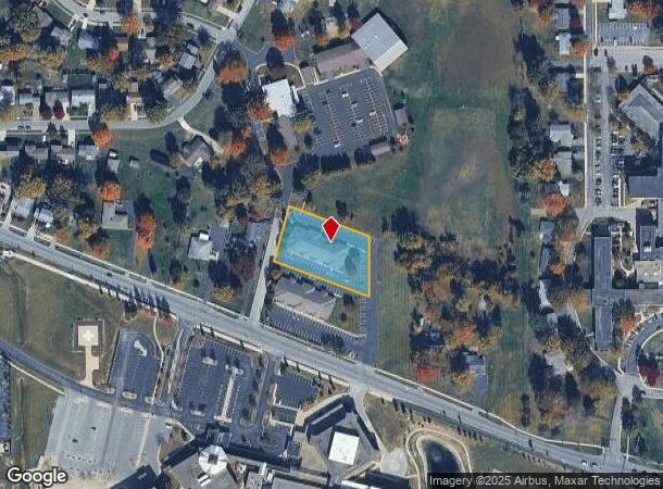 1140 W Jefferson St, Franklin, IN Parcel Map