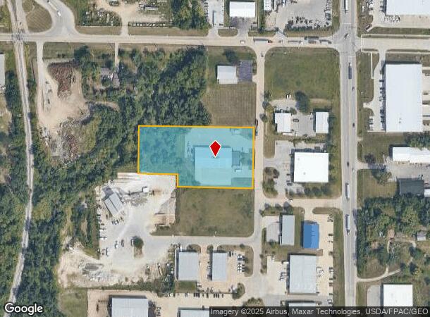 6100 7Th Street Ct Sw, Cedar Rapids, IA Parcel Map