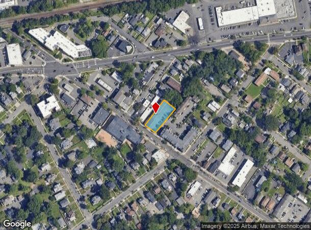  509 Central Ave, Cranford, NJ Parcel Map
