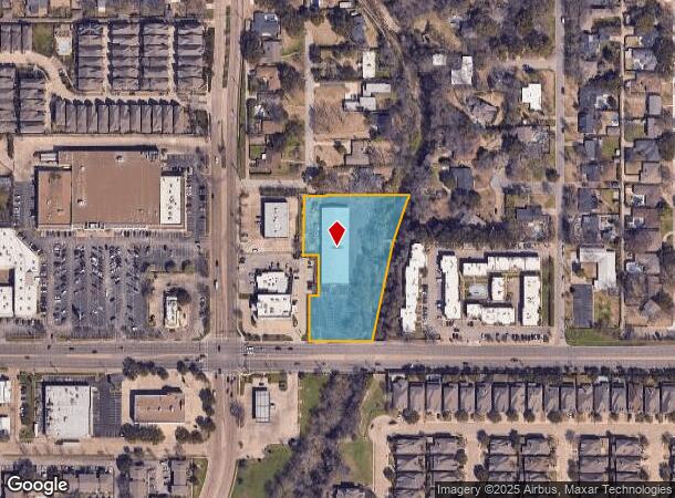  10717 E Northwest Hwy, Dallas, TX Parcel Map