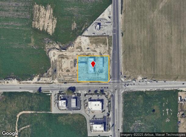  250 N Sanderson Ave, San Jacinto, CA Parcel Map