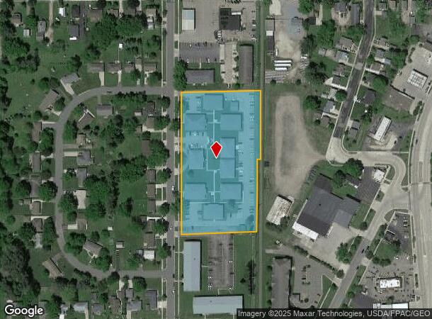  1501 S Locust Ave, Marshfield, WI Parcel Map