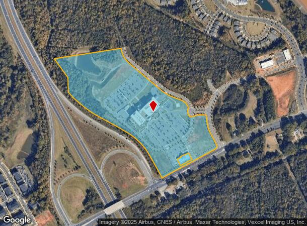 8201 Healthcare Loop, Charlotte, NC Parcel Map