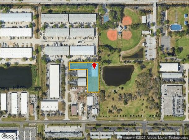  6295 42Nd St N, Pinellas Park, FL Parcel Map