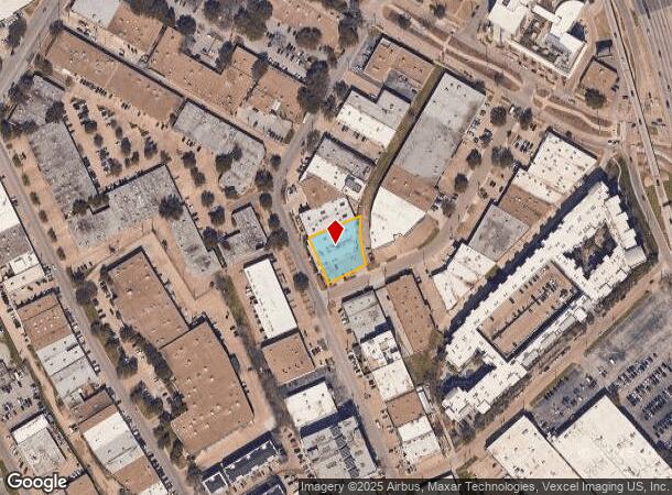  1502 Slocum St, Dallas, TX Parcel Map
