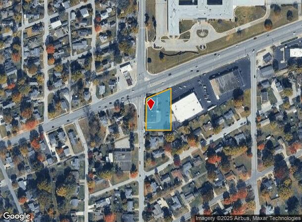  1001 E Main St, Plainfield, IN Parcel Map