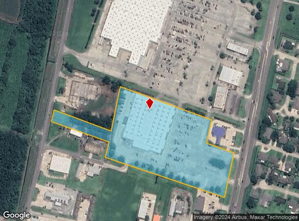  404 N Canal Blvd, Thibodaux, LA Parcel Map