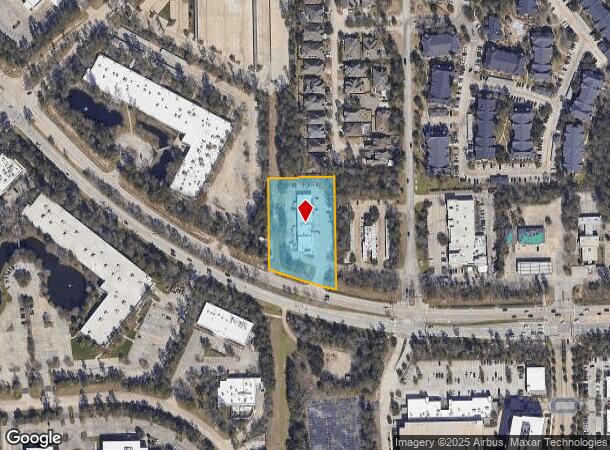  2626 Research Forest Dr, Spring, TX Parcel Map