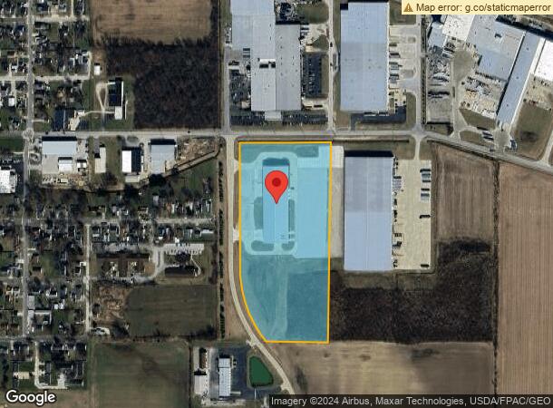  180 Premier Dr, Clyde, OH Parcel Map