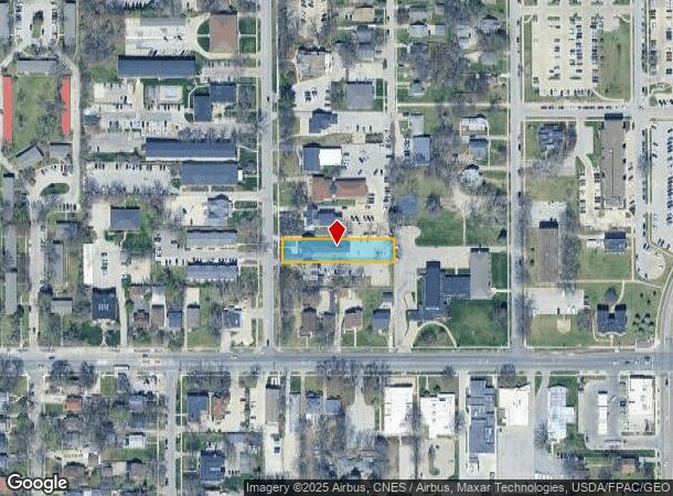 1219 34Th St, Des Moines, IA Parcel Map
