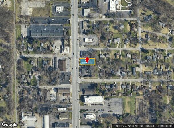  314 N Dixieway N Strip Shop Way, South Bend, IN Parcel Map