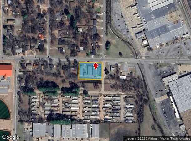 1325 Robins St, Conway, AR Parcel Map