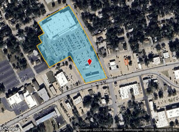 600 W Henderson St, Cleburne, TX Parcel Map