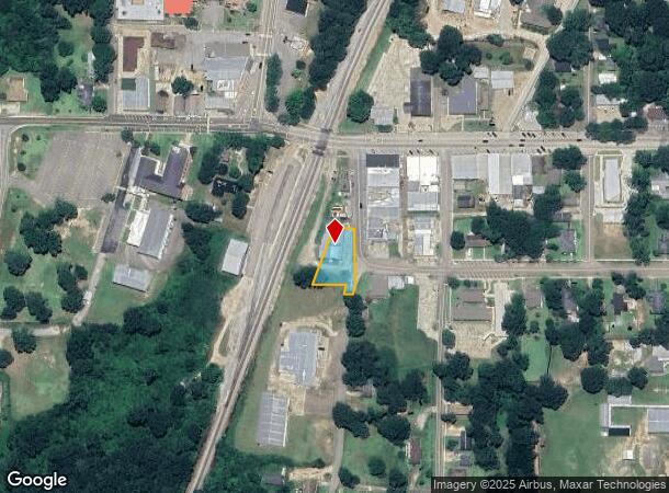  134 Front St, Purvis, MS Parcel Map