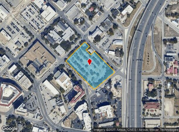 127 Mccullough Ave, San Antonio, TX Parcel Map