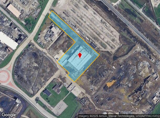  3130 Front St, Toledo, OH Parcel Map