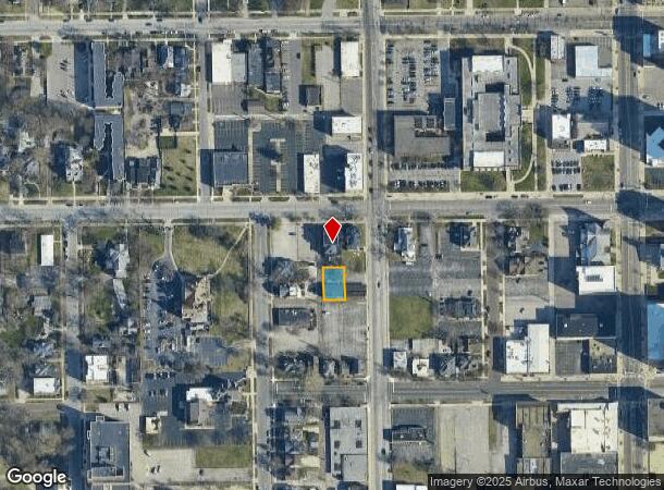  508 W Washington St, South Bend, IN Parcel Map