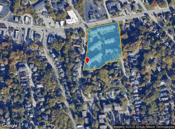  2421 N Peterson Ct, Louisville, KY Parcel Map