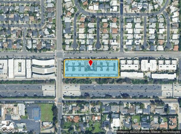  17200 Burbank Blvd, Encino, CA Parcel Map