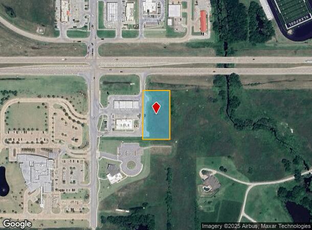 100 E 151St St, Glenpool, OK Parcel Map