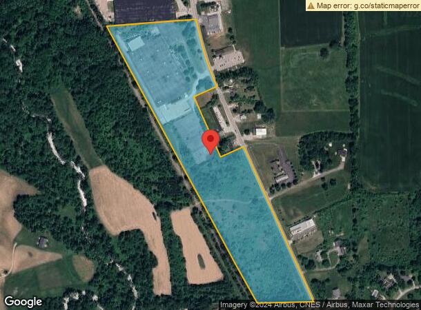  11700 Tecumseh Clinton Rd, Clinton, MI Parcel Map