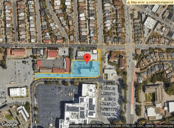  595 Buckingham Way, San Francisco, CA Parcel Map