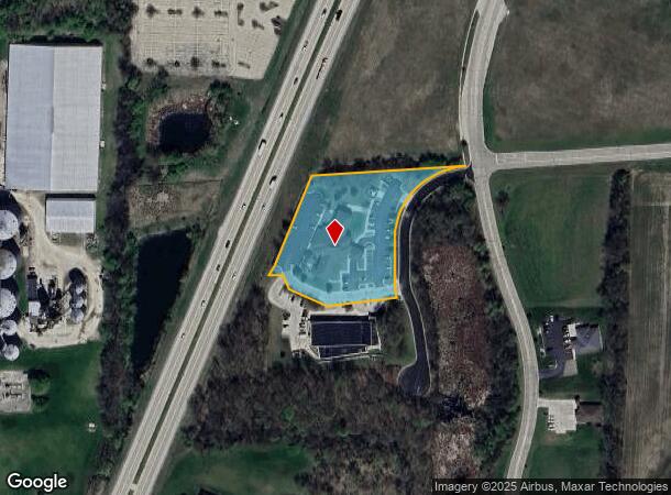  400 Doctors Ct, Johnson Creek, WI Parcel Map