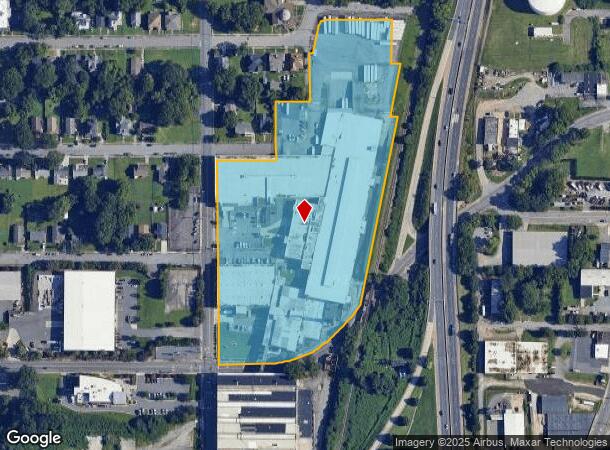 1325 Ivy Ave, Winston Salem, NC Parcel Map