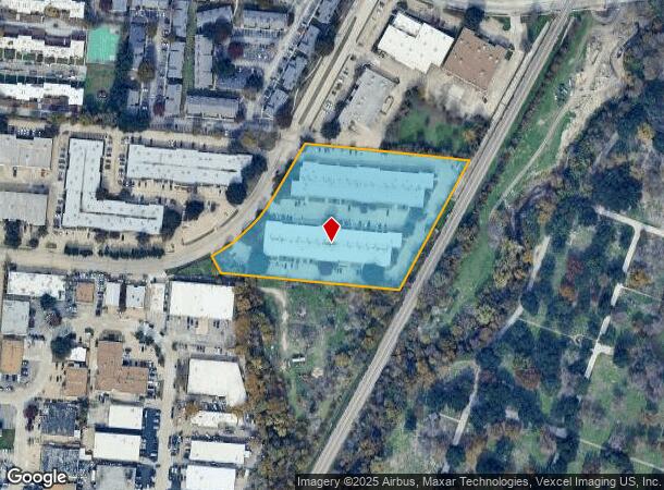  1201 S Sherman St, Dallas, TX Parcel Map