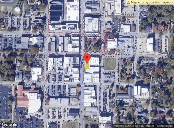  104 E Central Ave, Bentonville, AR Parcel Map