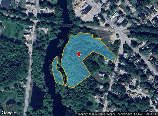 9 Pine St, Mechanic Falls, ME Parcel Map