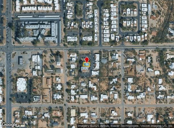  2020 E Prince Rd, Tucson, AZ Parcel Map