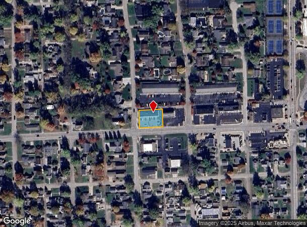 908 25Th St, Columbus, IN Parcel Map