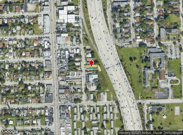  7621 Nw 6Th Ct, Miami, FL Parcel Map