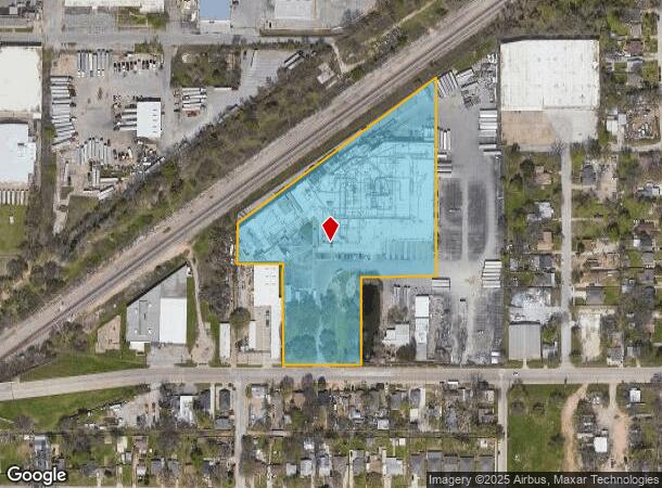  3709 E 1St St, Fort Worth, TX Parcel Map